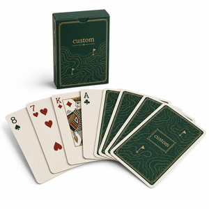 Cartes à jouer promotionnelles personnalisées en papier pour les clubs de <span class=keywords><strong>golf</strong></span> britanniques - Product Image 2