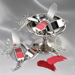 Bracelet <b>Lip</b> Link 2 in 1 <b>Lip</b> Gloss Palette Mineral <b>Cream</b> Hydrating Lasting Mirror Finish Portable Vegan <b>Lip</b> Balm Custom Logo - Product Image 4