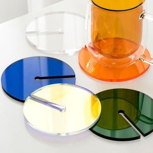 Customized Acrylic Transparent Quicksand Coasters Cartoon and Anime Style Plastic Crafts - Product Image 5