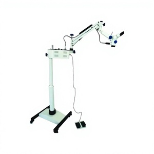 Microscope dentaire électrique de pointe de haute qualité avec système optique métallique et grossissement 3/5 niveaux pour traitement endodontique - Product Image 1