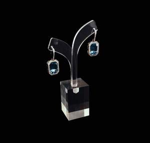 Ensemble <span class=keywords><strong>de</strong></span> présentoirs <span class=keywords><strong>de</strong></span> boucles d'oreilles en acrylique transparent, 3 pièces, haut <span class=keywords><strong>de</strong></span> gamme, accessoires Photo, bijoux en vogue, Style moderne - Product Image 3