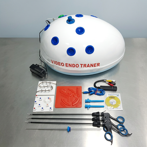 Caja de entrenamiento endoscópico tipo domo ovalado laparoscópico con herramientas y accesorios básicos - Product Image 2