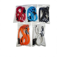 Cordon de charge rapide 2-en-1 personnalisé avec logo, Type C vers C 3A PD 60W, pour promotion d'entreprise, avec dragonne de téléphone