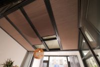 Véranda personnalisée Véranda Serre Lucarne Toit Fenêtre Vérin Maison en verre Solarium en aluminium Véranda