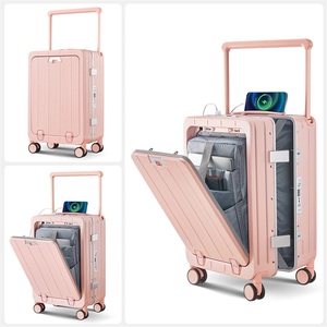 Factory Price Luggage China Supplier Luggage <strong>Aluminum</strong> Trolley <strong>case</strong> - Product Image 1