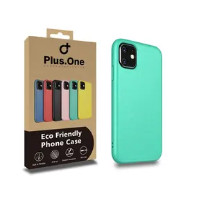 Wholesale Price hot selling Eco Friendly degenerable Phone Case for iPhone 1112 13 14 15 Pro Max Cell Phone Case