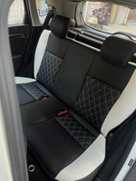 Housse de siège auto originale, accessoires de luxe pour voiture, intérieur en cuir Nappa imperméable, 5 places, protection de siège sur mesure pour Toyota Honda