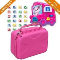 Ensemble de lettres magnétiques LeapFrog Fridge Phonics personnalisé avec étui de rangement rigide de voyage en EVA pour jouet d'enfant, étanche
