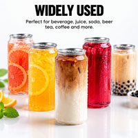 Boîte en plastique PET de qualité alimentaire avec couvercle facile à ouvrir, bouteille transparente pour boissons, emballage pour jus