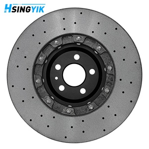 Disque de frein avant en céramique carbone Hsingyik pour <span class=keywords><strong>Audi</strong></span> A4 B9 Avant A5 Sportback <span class=keywords><strong>RS4</strong></span> RS5 Quattro OE 4M0615301AM 375X36MM - Product Image 2