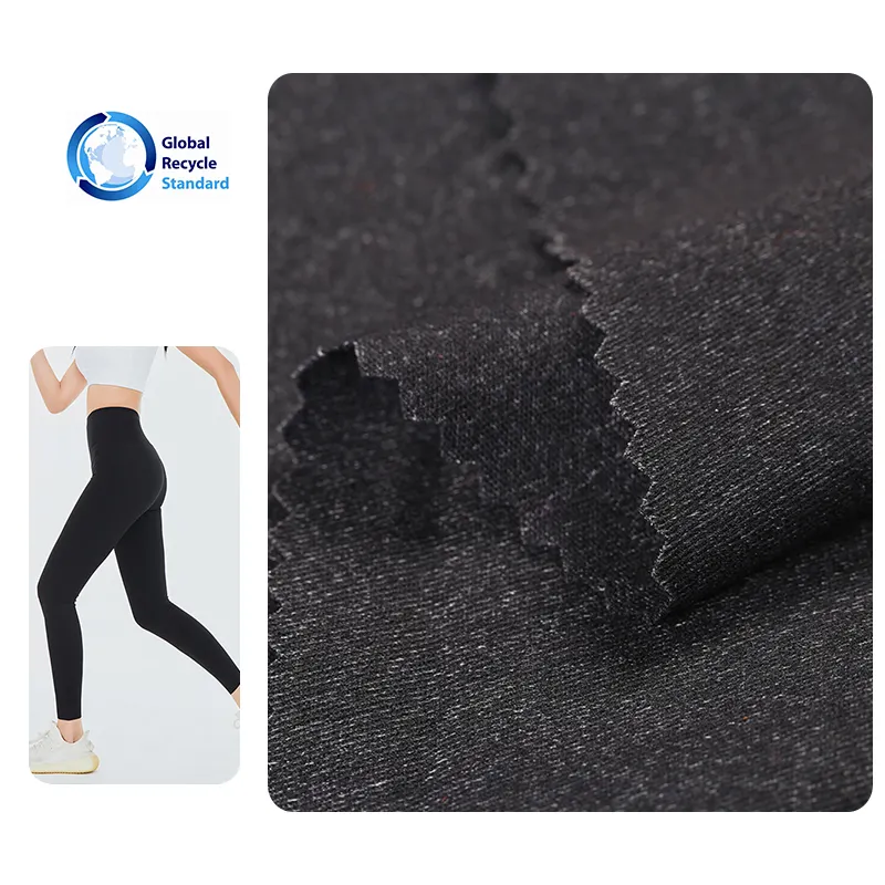 Manufacturers supply New Product 240gsm 4 Way Stretch Lycra Knit Fabric For Leggings