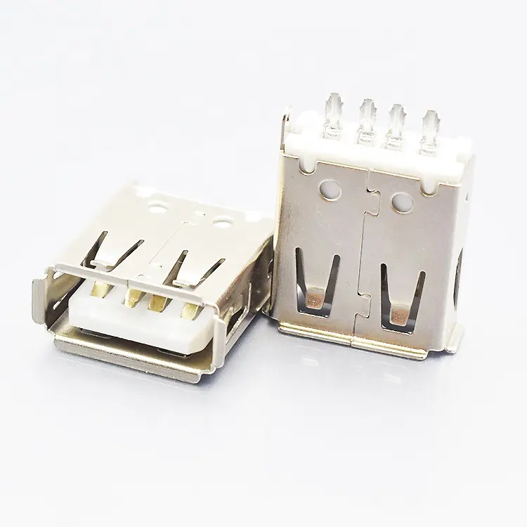 Male/female usb connector micro usb female jack plug connector