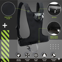 Nouvel Arrivage SLY Harnais d'Entraînement Durable pour Ski/Snowboard pour Enfants, Rétractable, en Polyester, Fermeture Éclair, Sûr et Portable