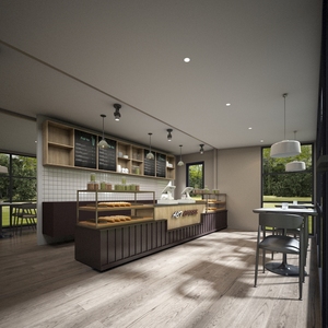 סין בית מיכל להרחבה בית מיכל בית קפה - Product Image 2