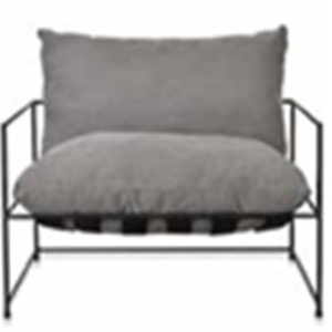 Industrial Sofastuhl Metal Frame Single Modern Seat Tv Green <b>Sofa</b> Chair Indoor Fabric <b>Sofa</b> Arm Chairs - Product Image 5