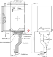 Écran LCD 6 pouces 2K 2560*1440 LS060R1SX02 pour écran LCD VR pour imprimante 3D