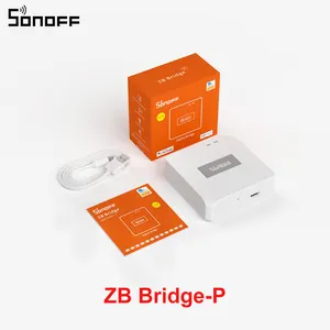 Шлюз SONOFF ZB Bridge-P ZigBee Pro ESP32, двухпротокольный Wi-Fi интерфейс ZigBee, локальная интеллектуальная сцена через eWeLink Alexa Google SmartThings