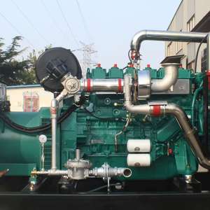 C-um-mins 400kw 500kva Generator Gas Bertenaga Tinggi 1500rpm 1800rpm Berbagai Jenis Bahan Bakar Gas AC 3 Fasa 720A Tipe Terbuka - Product Image 4