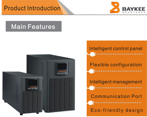 Servidor de fuente de alimentación ininterrumpida UPS en línea 10KVA 8KW 20KVA 16KW Fuente de alimentación de respaldo de emergencia para instrumento - Product Image 6