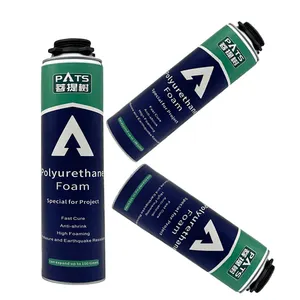 Fabricante precio barato 750ml, 500ml, 300ml fuego expandible poliuretano PU espuma en aerosol