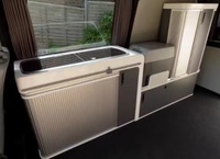 Portes à enroulement en plastique pour camping-car, cuisine, douche, placard