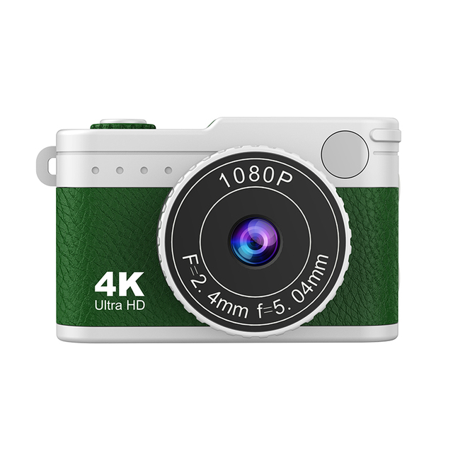 Students' Cross-Border Travel Plastic Digital Camera Vintage High-Value HD CCD Portable Photo & Video Thumb Control New Model