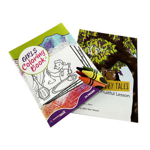 Servicio de Impresión de Libros de Tapa Blanda Personalizados, Libro de Colorear Mágico Reutilizable con Agua para Niños - Product Image 2