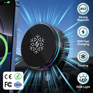 Cargador Magnético Rápido para Teléfono con Base Desmontable, Compatible con Carga Inalámbrica de 25W, WPC, Qi2.2, MPP, con Certificación CE y RoHS, S35 Semiconductor Cooling - Product Image 1