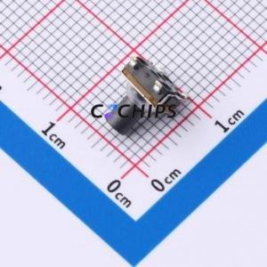 GT-TC128B-H077BO-L3 Tactile Switch SMD,6.2x6.2mm Switch Single Pole Single Throw Round Button 1.8N Vertical Mount - Product Image 2