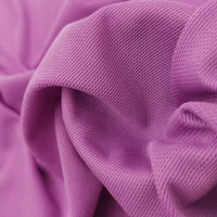 Tissu tricoté extensible pour filles, doux au toucher, 100 % terylène, 120 GSM, 56 pouces, certifié OEKO-TEX, idéal pour chaussures et sacs – Vente chaude, acceptation OEM