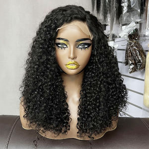 Cabello Rizado Pixie SDD con Cutícula Alineada Sin Procesar, Cierre de Encaje Transparente 5x5, Proveedores de Cabello, Peluca con Cierre de Encaje de 18 Pulgadas - Product Image 4