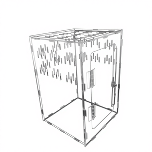 Jumping Spider Acrylic <strong>Display</strong> Cases <strong>Reptile</strong> Enclosure Box Acrylic Spider Enclosure for Tarantula - Product Image 6