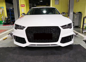 Kit de Conversión de Parachoques Delantero Estilo <span class=keywords><strong>RS7</strong></span> para <span class=keywords><strong>Audi</strong></span> A7 S7 C7.5 2016 <span class=keywords><strong>2017</strong></span> 2018, con Rejilla, de Fábrica - Product Image 5