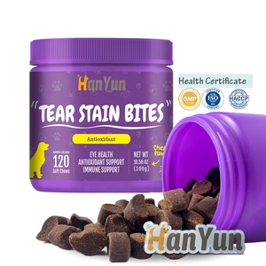 En stock : Friandises à mâcher molles pour chiens contre les taches lacrymales, complément pour la santé oculaire des chats, nettoyant et éliminateur de décoloration, friandise saine - Product Image 1