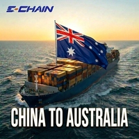 Agent maritime le moins cher, transitaire maritime DDP DDU LCL FCL, agent maritime pour le dropshipping, expédition DDP Chine vers Australie