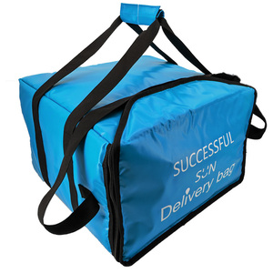 Nuove Borse Termiche per Consegna Pizza <span class=keywords><strong>Deliveroo</strong></span> per Wolt, Borsa Termica Isolante con Chiusura a Cerniera, Ecologica e Portatile per Picnic - Product Image 2