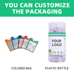 Số lượng lớn RJ45 Ethernet kết nối cấp công nghiệp CAT5E/Cat6 cho mạng CCTV dòng điện thoại ứng dụng pha lê đầu Jar bao bì - Product Image 5