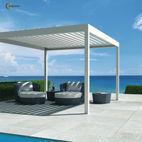 KAKADU Supports d'angle en alliage d'aluminium 6063-T5 pour pergola murale extérieure, thermolaqués, épaisseur 1,5-2,0 mm, personnalisables