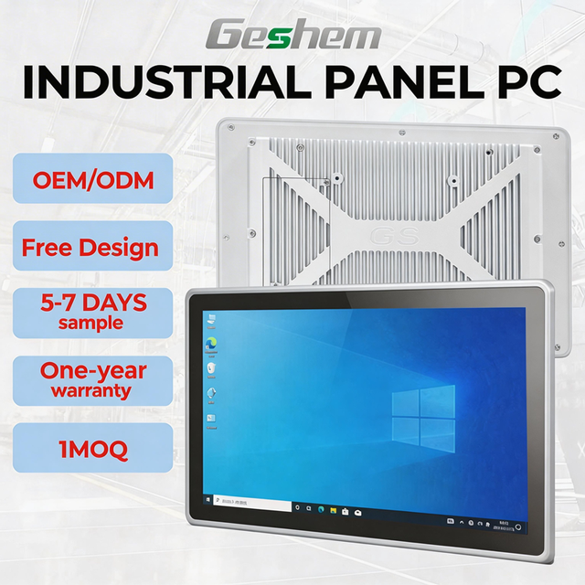 10-21.5 Inch 11th Celeron J6412 CPU Windows 10/11/Linux IP65 Waterproof Wall-Mounted Industrial Panel PC in Stock