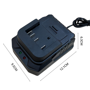 Compatible avec le chargeur rapide de batterie Li-Ion BOSCH 18V-21V 2A Sortie CC OVF pour outils électriques Adaptateur mural en matériau ABS - Product Image 6