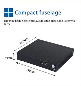 Sharerdp - Mini PC de Escritorio Industrial con Procesador Intel Core i3/i5/i7 de 12.ª Generación (1215U/1235U/1255U), Linux, <span class=keywords><strong>Windows</strong></span> 11 - Product Image 3