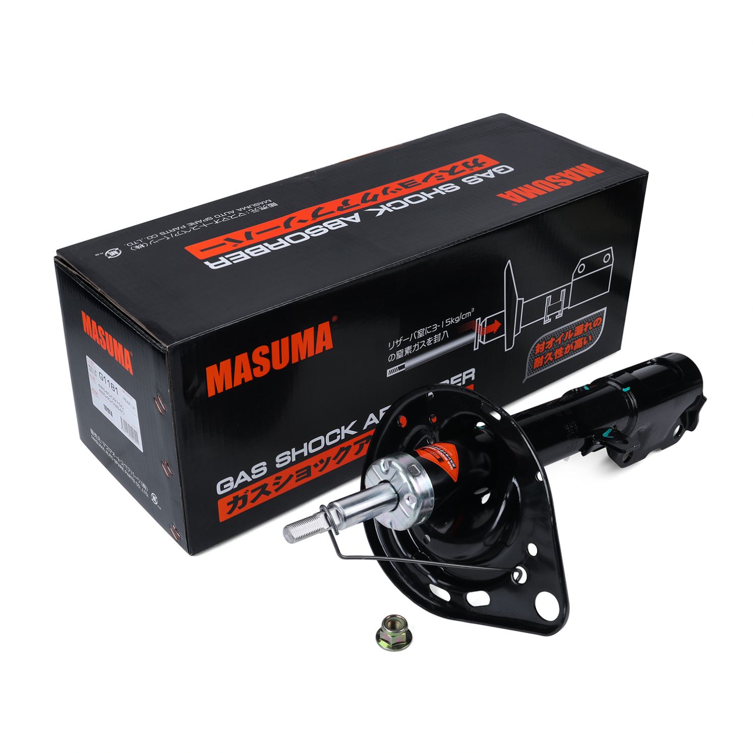 G1181 MASUMA Shock Absorber 48540-09B40/48540- Compact Car Shock