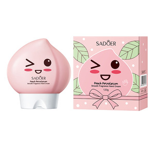 Crème pour les <span class=keywords><strong>mains</strong></span> SADOER à la pastèque et à la pêche, parfum doux - Soin des <span class=keywords><strong>mains</strong></span> pour l'hiver et le printemps, crème pour les <span class=keywords><strong>mains</strong></span> mignonne et amusante - Product Image 1