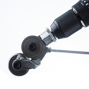 इलेक्ट्रिक ड्रिल प्लेट कटर धातु शीट एडेप्टर अटैचमेंट पंच उपकरण तेज कैंची किट काटने स्टील मिश्र धातु प्लास्टिक - Product Image 4