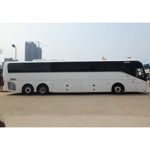 BONLUCK Tour Coach Bus 75 Seats Autobuses Transportation Vehicles 6X4 Diesel Engine Used Bus