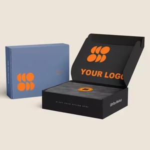 Luxury Suit Shirt Packaging Mailer <strong>Shipping</strong> Paper <strong>Box</strong> <strong>Custom</strong> Brand Cardboard UV Coating Matt Lamination Bio-Degradable - Product Image 1