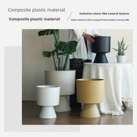 Jardinières surélevées modernes de style nordique, simples et luxueuses, pour fleurs et plantes vertes, décoration de salon et de jardin