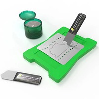 2UUL BH11 papan Mid bingkai Reballing magnetik Platform perbaikan dasar CPU IC Chip menanam timah