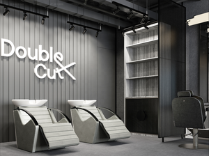 เฟอร์นิเจอร์ครบชุดสไตล์ไฮเอนด์สำหรับร้านตัดผมและสปากระจก LED ยาวและการแสดงร้านเสริมสวย - Product Image 2