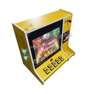 Machine de jeu d'adresse Qianmen Durable Deluxe Source Factory en bois avec écran de 19 pouces pour Zeus Touch <span class=keywords><strong>the</strong></span> Gold POG 510/595 - Product Image 2